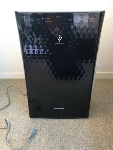SHARP 加湿空気清浄機 ブラック 中古