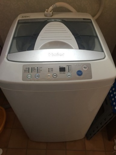 【受け渡し交渉中】洗濯機 Haier