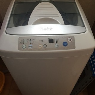 【受け渡し交渉中】洗濯機 Haier 