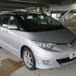 エスティマアエラス！純正HDDナビ＊地デジ＊バックカメラ＊フリップダウン＊パワースライド＊HID＊スマートキー＊オルタ交換済み＊装備充実の画像