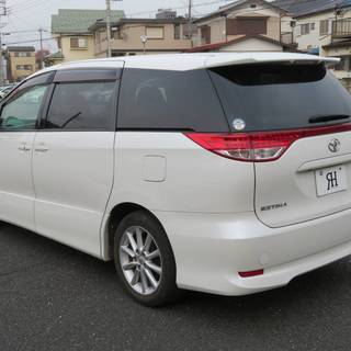 エスティマアエラス！検３２年４月＊純正ナビ＊ワンセグ＊フリップダウン＊バックカメラ＊パワースライド＊スマートキー＊プッシュスタートの画像