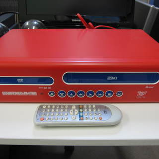 ＤＶＤ/ＶＣＲコンビネーションデッキ　ディズニー　リモコン付き