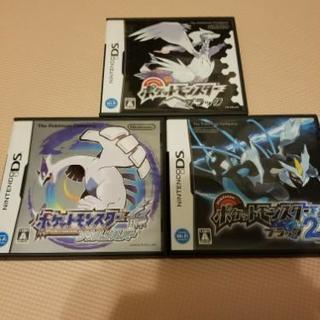 DS ソフト　ポケモン3点セット