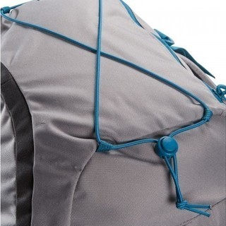 ★レア フランス アウトドアブランド 50L バックパック シンプル 軽量 かんたんアクセス greyの画像