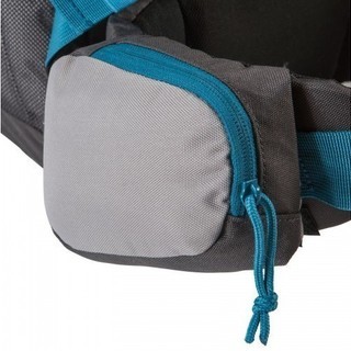 ★レア フランス アウトドアブランド 50L バックパック シンプル 軽量 かんたんアクセス greyの画像