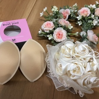 結婚式 リングピロー ビスチェバストパット 
