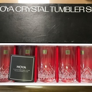 ※値下げ※新品未使用 HOYA クリスタルタンブラーセット