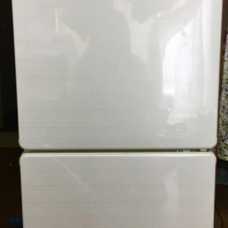 2ドア 冷蔵庫(冷凍庫付き) ホワイト 値引きしました
