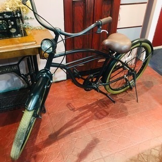 アンティーク 個性的 自転車 ビーチクルーザー