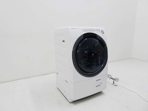 美品 動作保証 SHARP シャープ コンパクトドラム洗濯機 ES-S7C 7キロ 2018年製