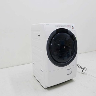 美品 動作保証 SHARP シャープ コンパクトドラム洗濯機 ES-S7C 7キロ 2018年製