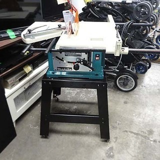 美品 ●札幌市内近郊限定 マキタ/makita マルノコ盤 2711 スタンド付 255mm 丸ノコ 札幌市 白石区 東札幌