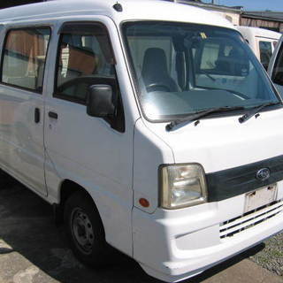 ☆熊本 サンバーバン 低走行☆