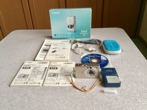 ★中古美品 デジカメ ★CANON IXY DIGITAL 70