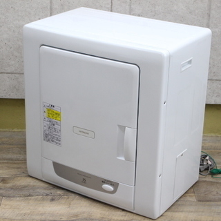 R460)日立 乾燥容量3.5kg これっきりボタン 衣類乾燥機 DE-N35FY 2015年製 HITACHI