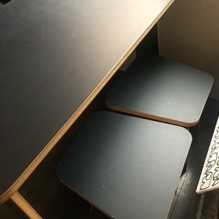 シンプルデザインのダイニングセット 商談中