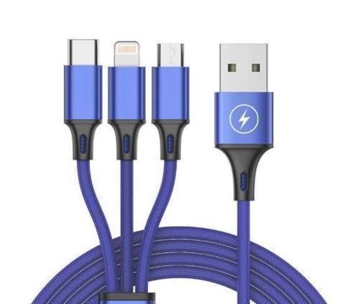 新品未使用☆2in1 USBケーブルMicro+iPhone 2018新品！両面使用可能 【iPhone/WIFI / sony/Xperia / Galaxy/Android 】
