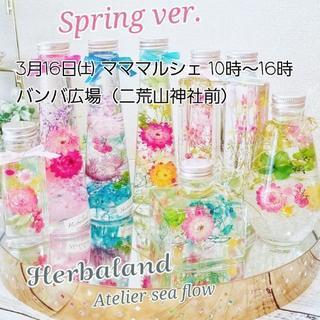 3月16日㈯ マママルシェ バンバ広場にて❣