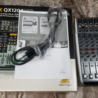 USB & FX搭載アナログミキサーBEHRINGER QX1204USBの画像