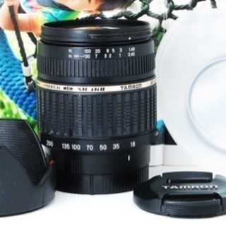 ★ラクチン高倍率ズーム★美品★タムロン 18-200mm DiI...