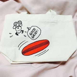 スヌーピー　ミニトートの画像