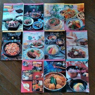 📕いつものおかず　定番Cooking  シリーズ  11冊 本のセットの画像