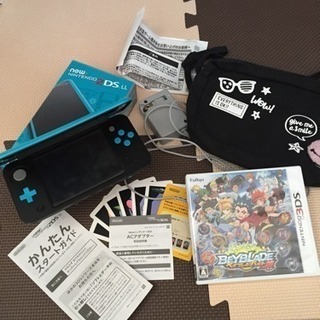 newニンテンドー2ＤＳ ＬＬ   ベイブレードバースト神付き