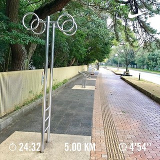 大濠公園での青空の下で【筋トレ】興味のある人♫いますよね？