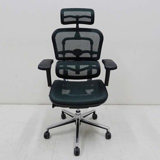 美品 Ergohuman エルゴヒューマン オフィス チェア ベ...