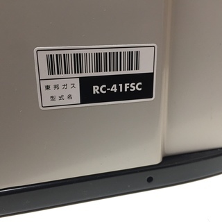 中古 美品 Rinnai リンナイ ガスファンヒーター RC-K4001E 都市ガス 12A・13A 東邦ガス型番 RC-41FSC ～15畳 の画像