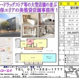 高崎商業近く人気エリア