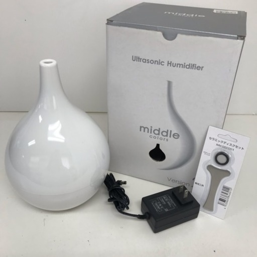 即日受取可能❣️ 花粉対策 Panasonic 空気清浄機＆ ドウシシャ 超音波加湿器 2点セット 3000円