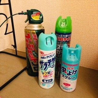 虫除けスプレーや、ゴキブリスプレー