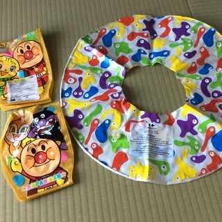 浮輪とアームリング アンパンマン