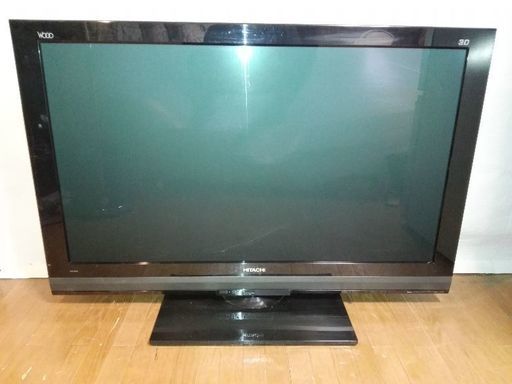 日立42型プラズマテレビ P42-GP08 3D、内臓HDD500GB 11年製 配送無料