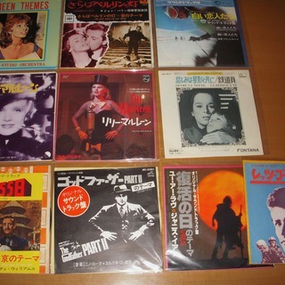 EP　レコード50枚　映画音楽　サウンドトラック中心の画像