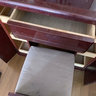大塚家具♡ドレッサー♡アンティーク 三面鏡の画像