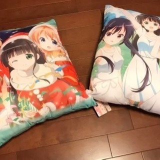 【非売品・未使用】アニメ「ご注文はうさぎですか？」クッション 全...