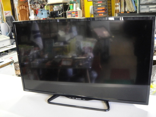 今だけＷチャンス！「ジモティー」見たよ～！ で5,000円引き！の24,980円＆配達無料！（札幌市内）シャープ　32型液晶TV　AQUOS　LC-32E40　2018年製