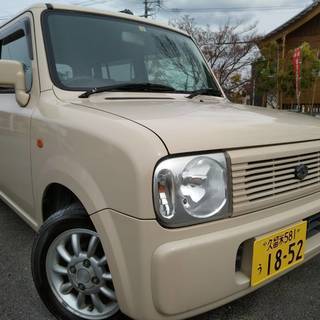 車検33/3！2年付！ラパン！ミルクティーベージュ！乗って帰れます！の画像