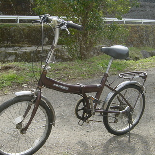 シナネンForks製　２０インチ折りたたみ自転車