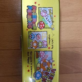 新学期に！【新品】缶ケース筆箱　3段の画像