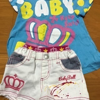 ⭐︎baby doll Tシャツ パンツ 80⭐︎