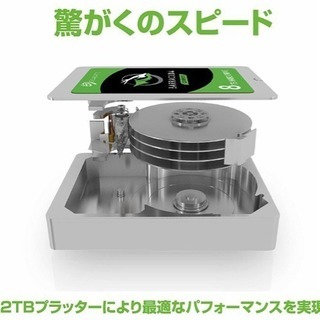 4TB 内蔵ハードディスク HDDの画像