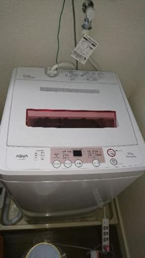 洗濯機  aqua 6kg
