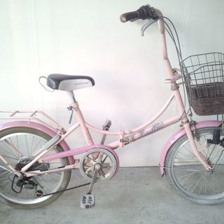 …商談中…【在庫整理中…⭕】6段変速自転車☺20インチ折り畳み💃...