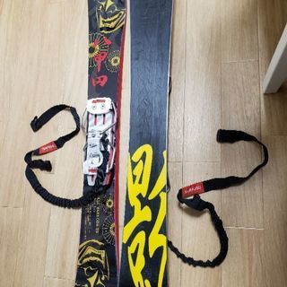 スキー　ブルーモリス　影八甲田　AX-1ビンディング　ショートスキー