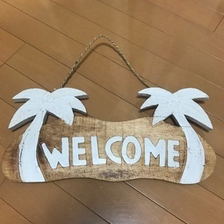 WELCOME ボード