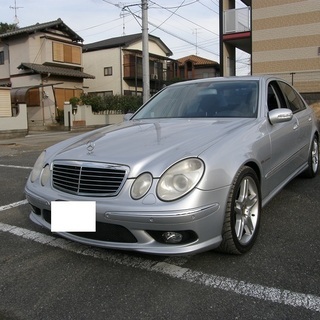 H18　E55AMG　V8コンプレッサー　車検2年付き　サンルー...