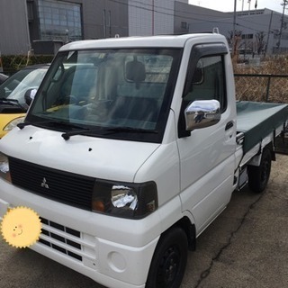 車検満タン ミニキャブ 切り替え4WD オートマ.パワステ.エアコン CD ナビ付き 絶好調の画像